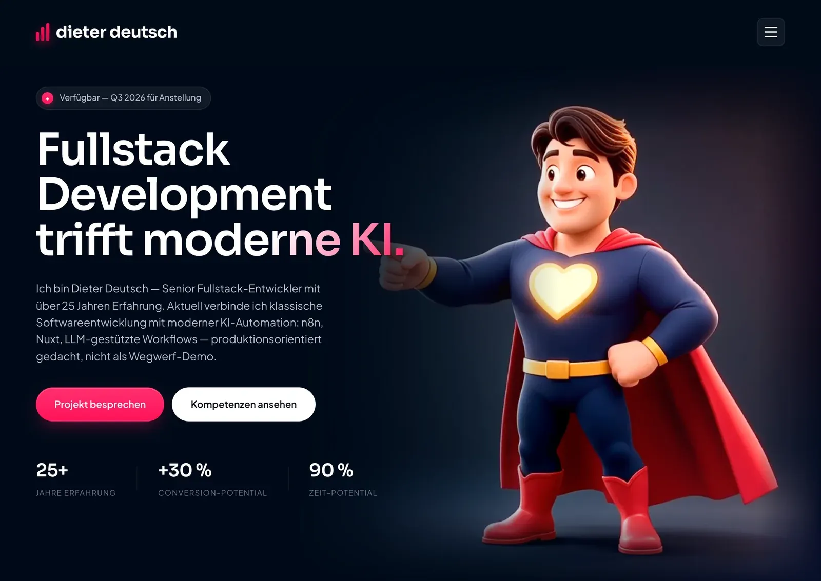 Screenshot dieterdeutsch.com